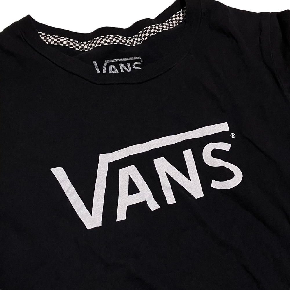Vans Black Logo Tee